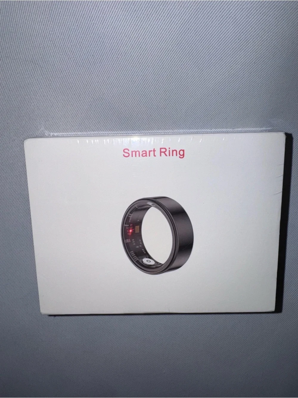 Smart Ring Wearable - Black - Size 9, New in Sealed Box